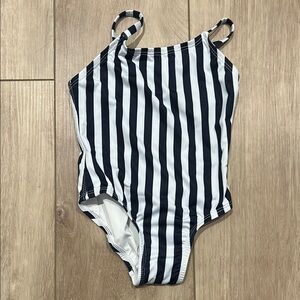 NWT Andie Swim Kids Amalfi One Piece Striped Swimsuit